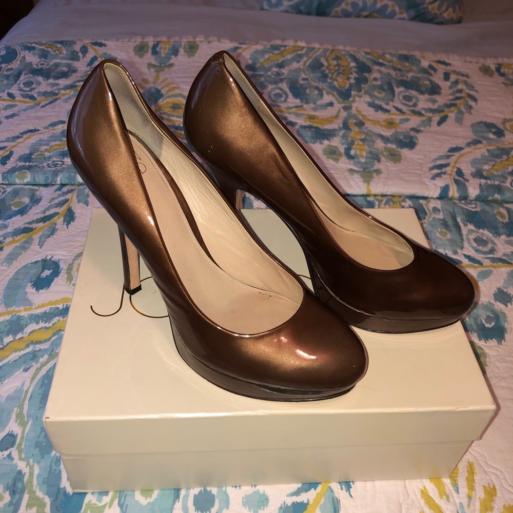 Pearl Brown Heels 👠
